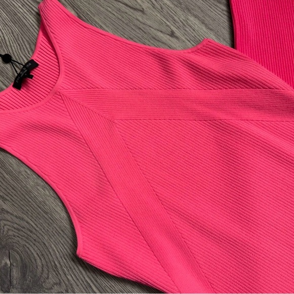 rag & bone Vibrant Pink Sleeveless dress - Picture 2 of 2